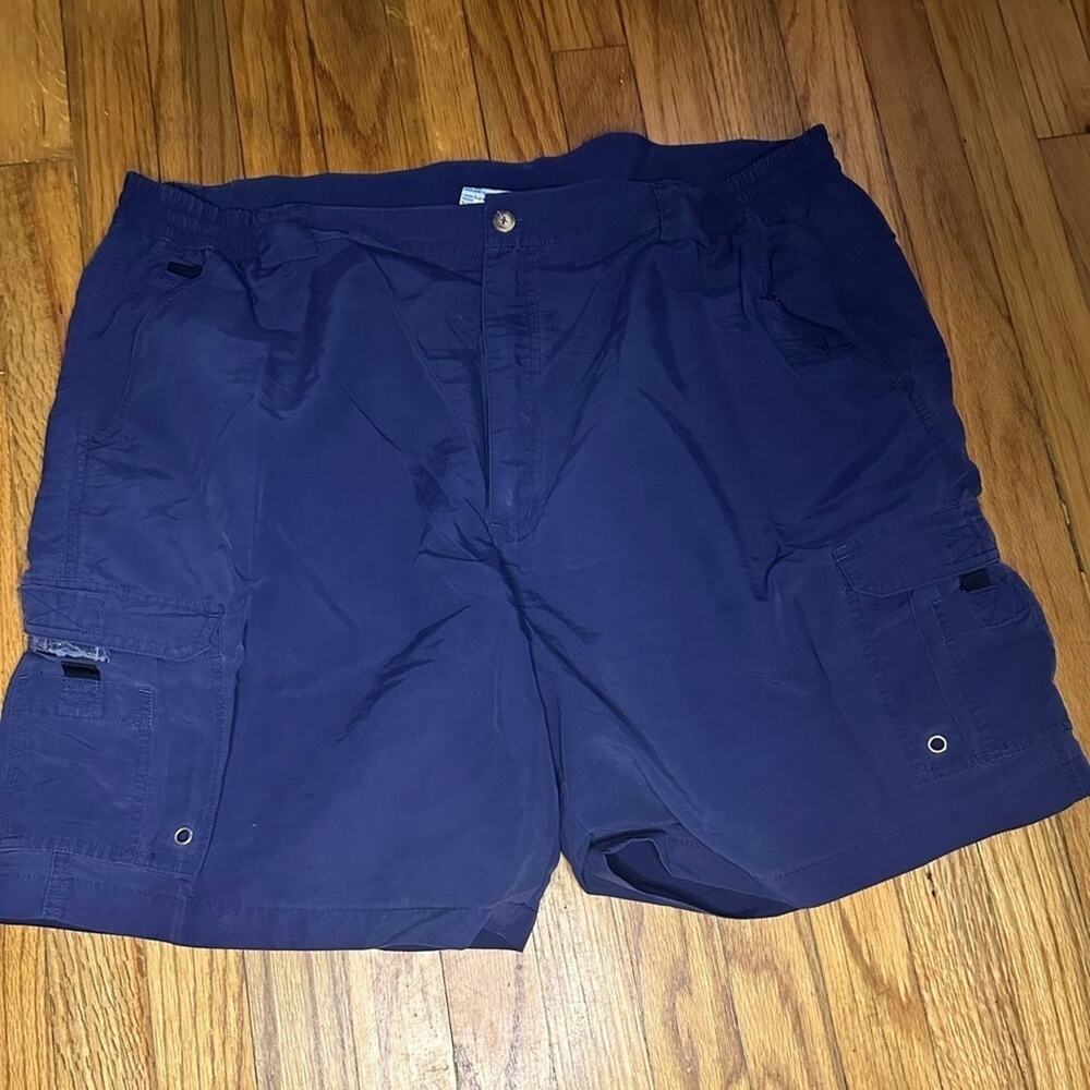 World Wide Sportsman Navy Cargo Shorts Outdoor Fishing Utility Men’s 44